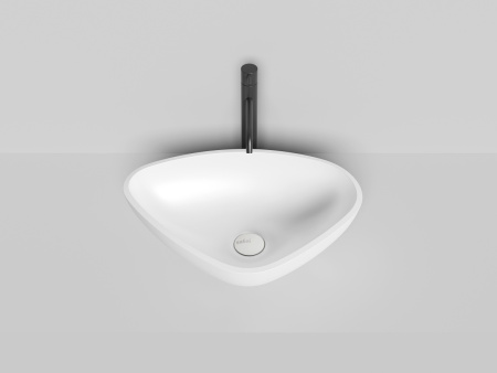 Раковина из искусственного камня S-Sense Salini Gloria 1102106G 60х40 накладная цвет белый